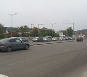 Vilniuje partrenktas žmogus