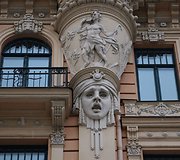 Art Nouveau Stiliaus Architektura Rygoje Galerija Pasauliskisenėje Lt