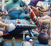 &bdquo;Fallas&ldquo; festivalis Valensijoje