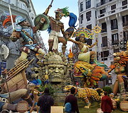 &bdquo;Fallas&ldquo; festivalis Valensijoje