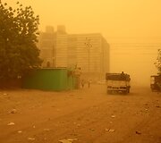 Smėlio audra Sudane