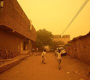 Smėlio audra Sudane