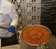 Baklavos gaminimas