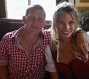 Bastiano Schweinsteigerio mergina Sarah Brandner