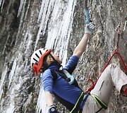 Laipiotoja olomis Lucie Hrozova