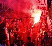 &bdquo;Juventus&ldquo; klubo ir sirgalių triumfas.