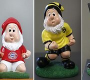 &bdquo;Bayern&ldquo; ir &bdquo;Borussia&ldquo; komandų suvenyrai.
