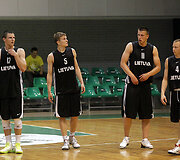 Denis Krestininas, Justas Tamulis, Augustinas Jankantis ir Lukas Lekavičius