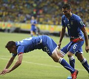 Emanuele Giaccherini džiaugiasi įvarčiu