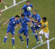 Thiago Silva kova su Italijos gynyba