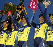 Geriausia komanda &ndash; &bdquo;Saxo-Tinkoff&ldquo; su Alberto Contadoru.