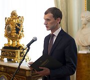 Apdovanojimų akimirka