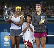 Serena Williams ir Viktorija Azarenka