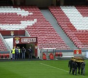 Eusebio karstas &bdquo;Benfica&ldquo; stadione