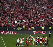 &bdquo;Benfica&ldquo; futbolininkai &ndash; Portugalijos čempionai
