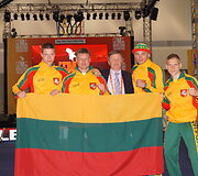Lietuvos delegacija pasaulio muaythai čempionate