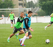 U-21 rinktinės treniruotė