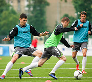 U-21 rinktinės treniruotė
