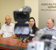 Rankininkų spaudos konferencija