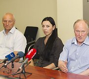 Albertas Mazeliauskas, Neringa Palionytė ir Antanas Skarbalius
