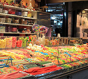 La Rambla gatvės turgus