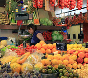 La Rambla gatvės turgus