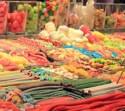La Rambla gatvės turgus