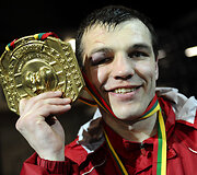 Lietuvos bokso čempionas Vitalijus Subačius