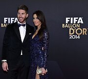 Sergio Ramosas su drauge Pilar Rubio