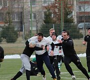 Lietuvos ir Latvijos čempionų regbio rungtynės