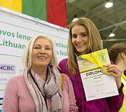 Airinė Pal&scaron;ytė su trenere