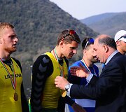 Rolandas Ma&scaron;činskas ir Saulius Ritter