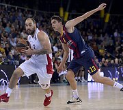 Tomasas Satoransky ir Vassilis Spanoulis