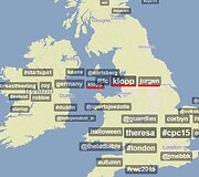 &bdquo;Twitter&ldquo; žemėlapis