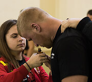 &Scaron;ventinės &scaron;tangos spaudimo varžybos Utenoje