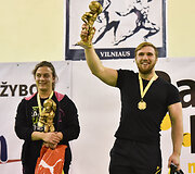 &Scaron;ventinės &scaron;tangos spaudimo varžybos Utenoje