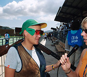 Daina Gudzinevičiūtė Atėnų olimpinėse žaidynėse 2008 m. rugpjūtį
