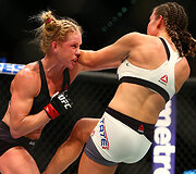 Holly Holm ir Miesha Tate kova