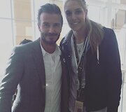 Elena Delle Donne su Davidu Beckhamu