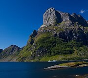 Smalsarhorno uola Norvegijoje.
