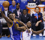 Draymondas Greenas ir Serge'as Ibaka
