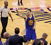 Klay Thompsonas &ndash; rungtynių didvyris