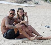 Kevinas-Prince'as Boatengas su žmona Melissa Satta