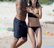 Kevinas-Prince'as Boatengas su žmona Melissa Satta