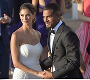 Kevinas-Prince'as Boatengas su žmona Melissa Satta 