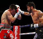 Jorge'as Linaresas prie&scaron; Anthony Crolla