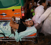 Alanas Ruschelis po katastrofos į ligoninę atvežtas sąmoningas