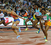 200 m finalo fini&scaron;as &ndash; Dafne Schippers laimėtoja