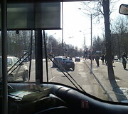Avarija Vilniuje sutrikdė vie&scaron;ojo transporto eismą