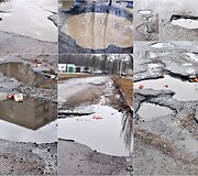 Duobės, Krėvės prospektas, Kaune, Neringos Laurinaitienės nuotr.